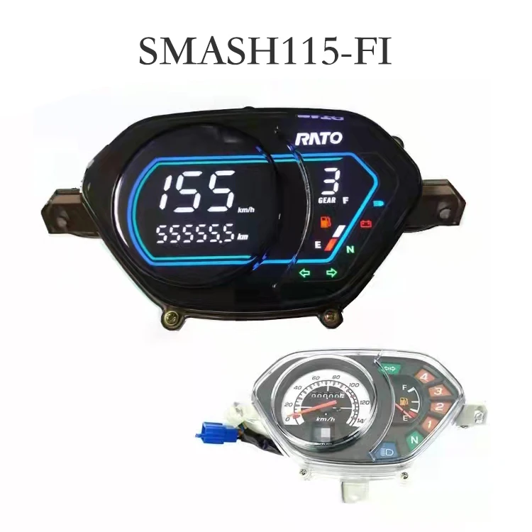 LF125-2E Speed Meter Clock Instrument Led Lcd Speedometer Digital Odometer Tachometer Competitive Prices Motorcycle Parts