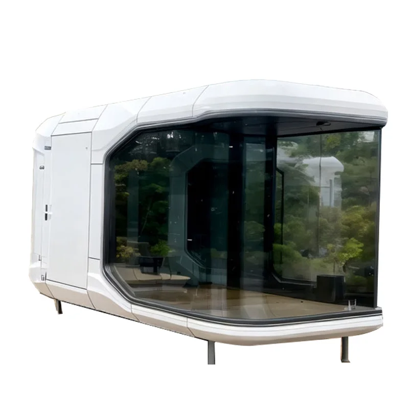 Rotating House Space Capsule Hotel HAILAg Prefab Houses Capsule House Outdoor Capsule 2 Bedroom