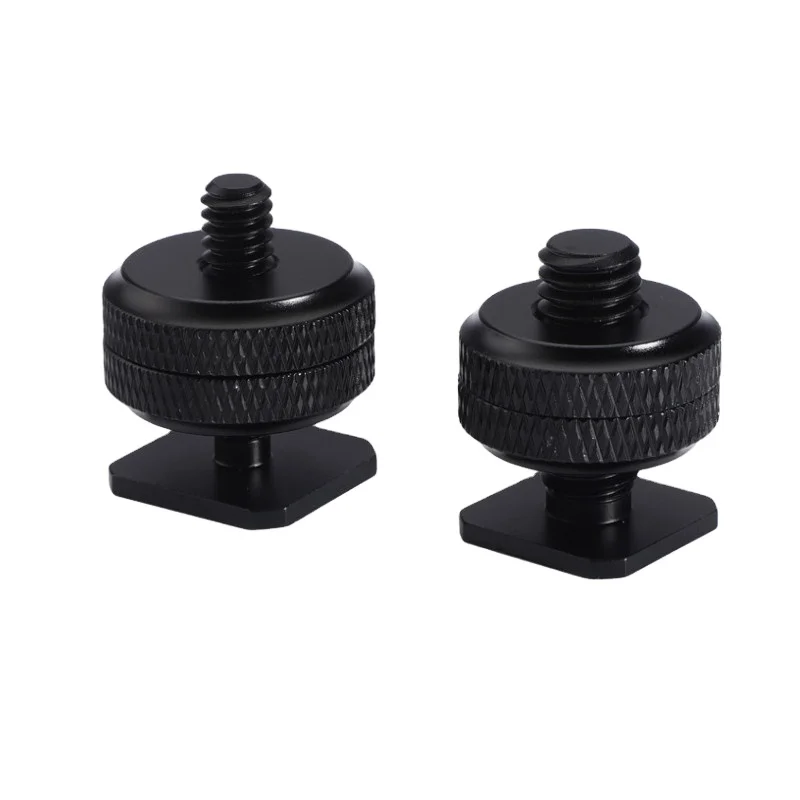 Zmez movie slr Ball Head Camera Mount Tripod Head Mini Ball Head Aluminum Alloy Professional 360 Degre  Key Flash Stand Adapter