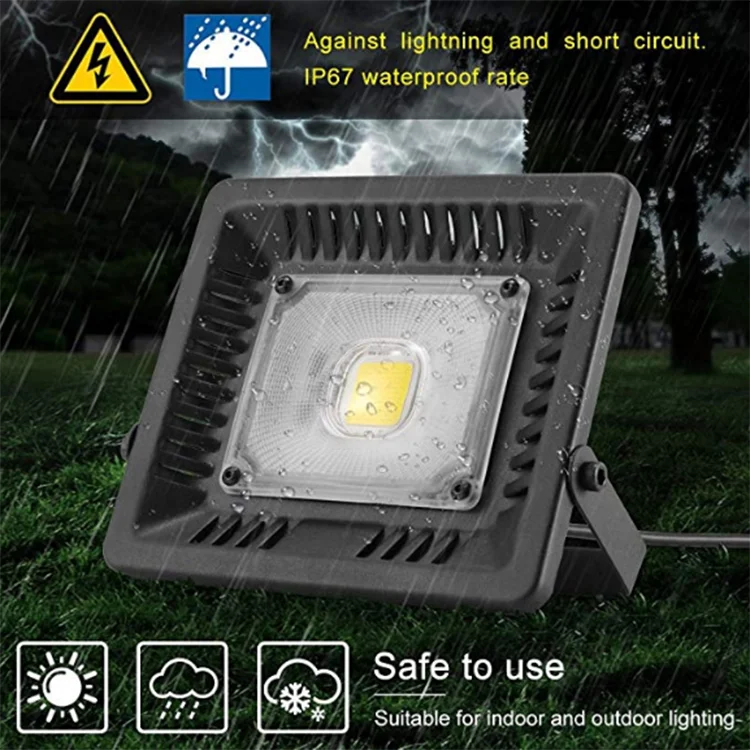 China factory price high quality CE ROHS FCC listed led floodlight 50 watt 100 watt 150watt