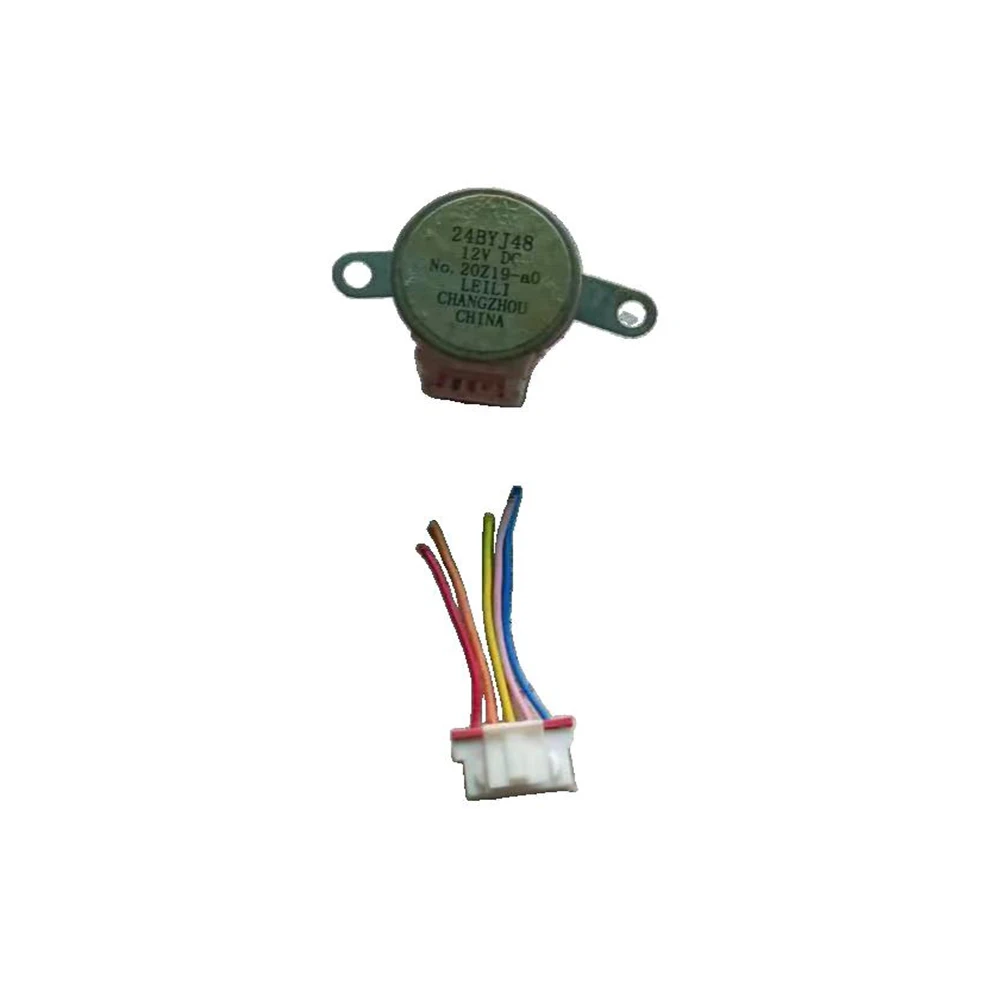 dc  condition 28byj 48 5v  24byj48 part high micro motor air swing for 12v  conditioner fan parts  stepper phase motor