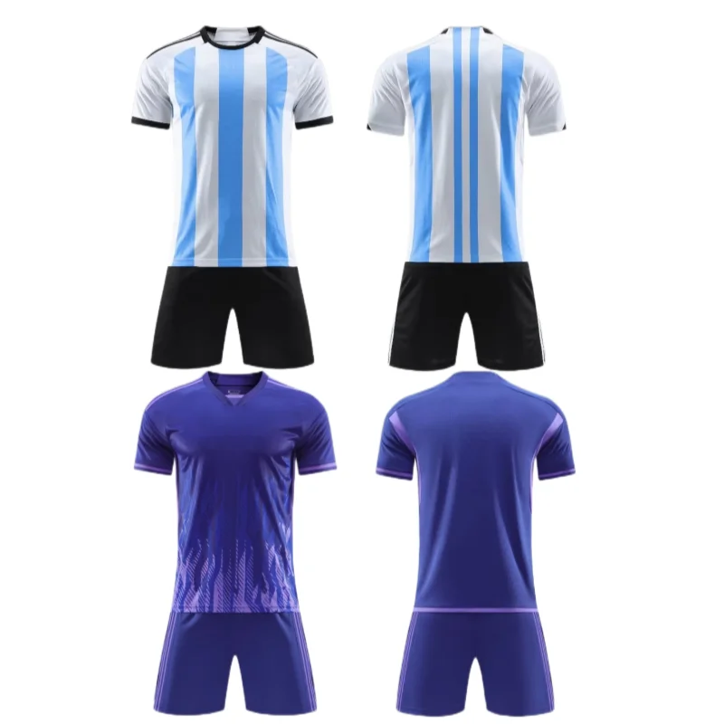 22-23 Wholesale Latest Custom National Team Football Jersey Top Grade Argentina Soccer Uniform