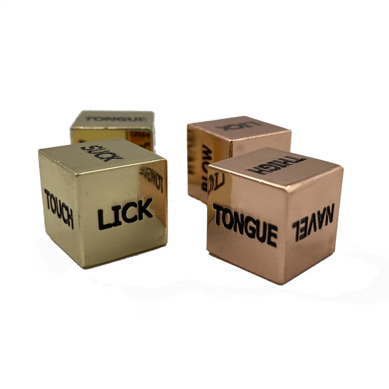 
Zinc Alloy Sex Dice for Love Game 