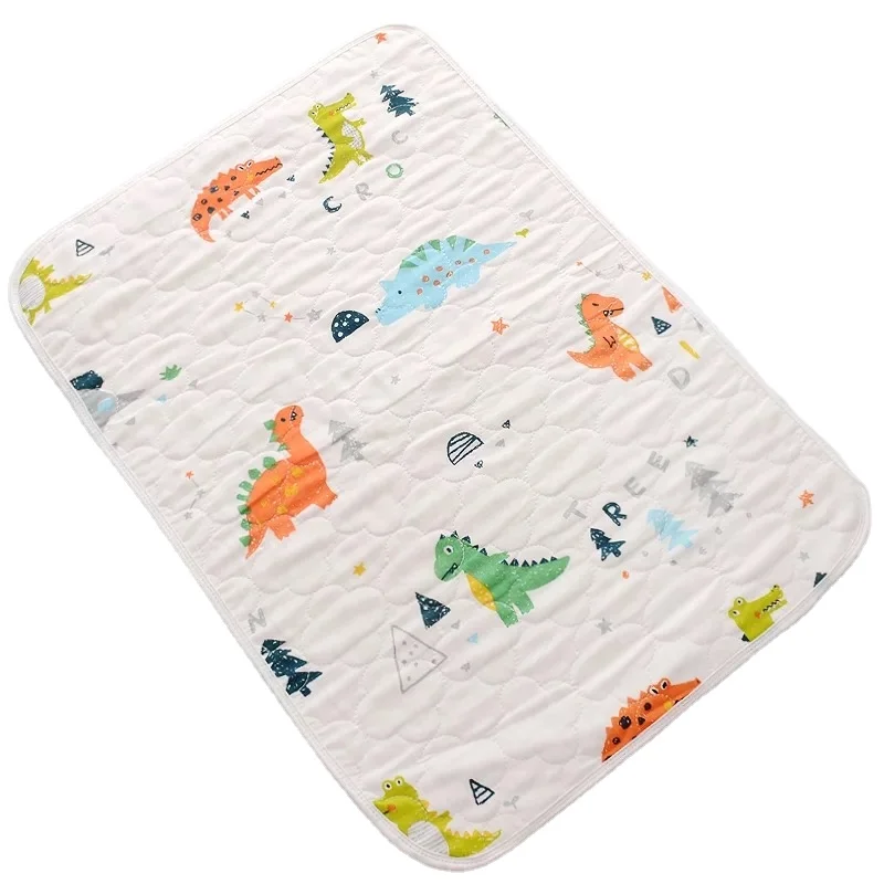 Comfortable Waterproof Portable Urine Mat Baby Reusable Diaper Changing Pad For Home And Travel
