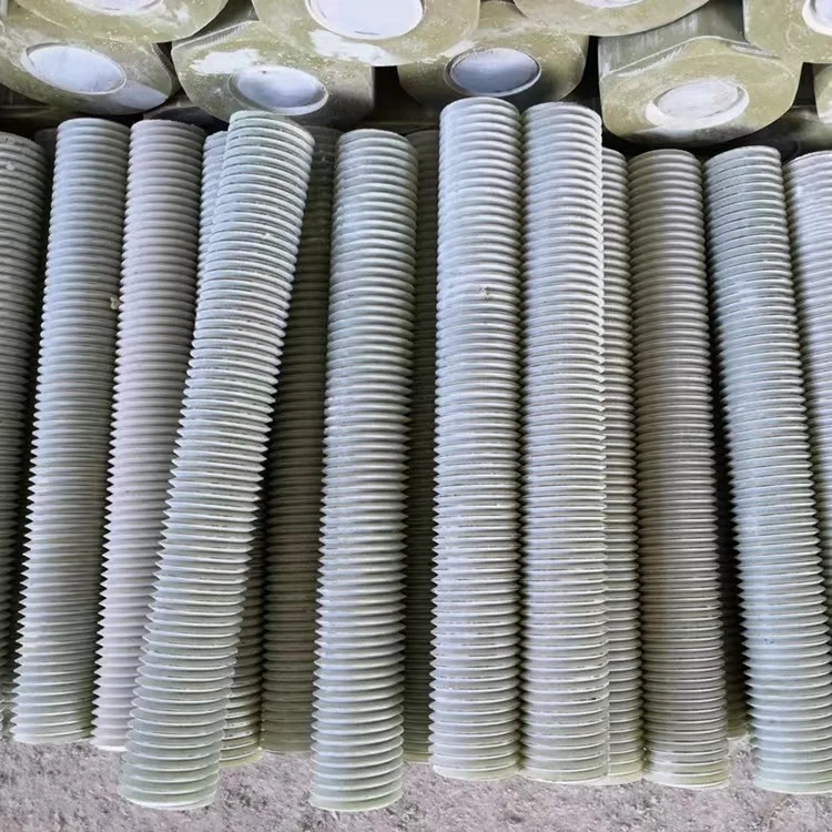 FRP bolt and nut fiber bolts nuts fiberglass threaded bolts with hex nut composite fiber fully threaded rods