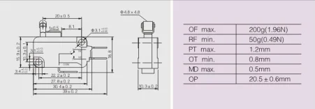 SYV-155-2C25 Миниатюрный Микро