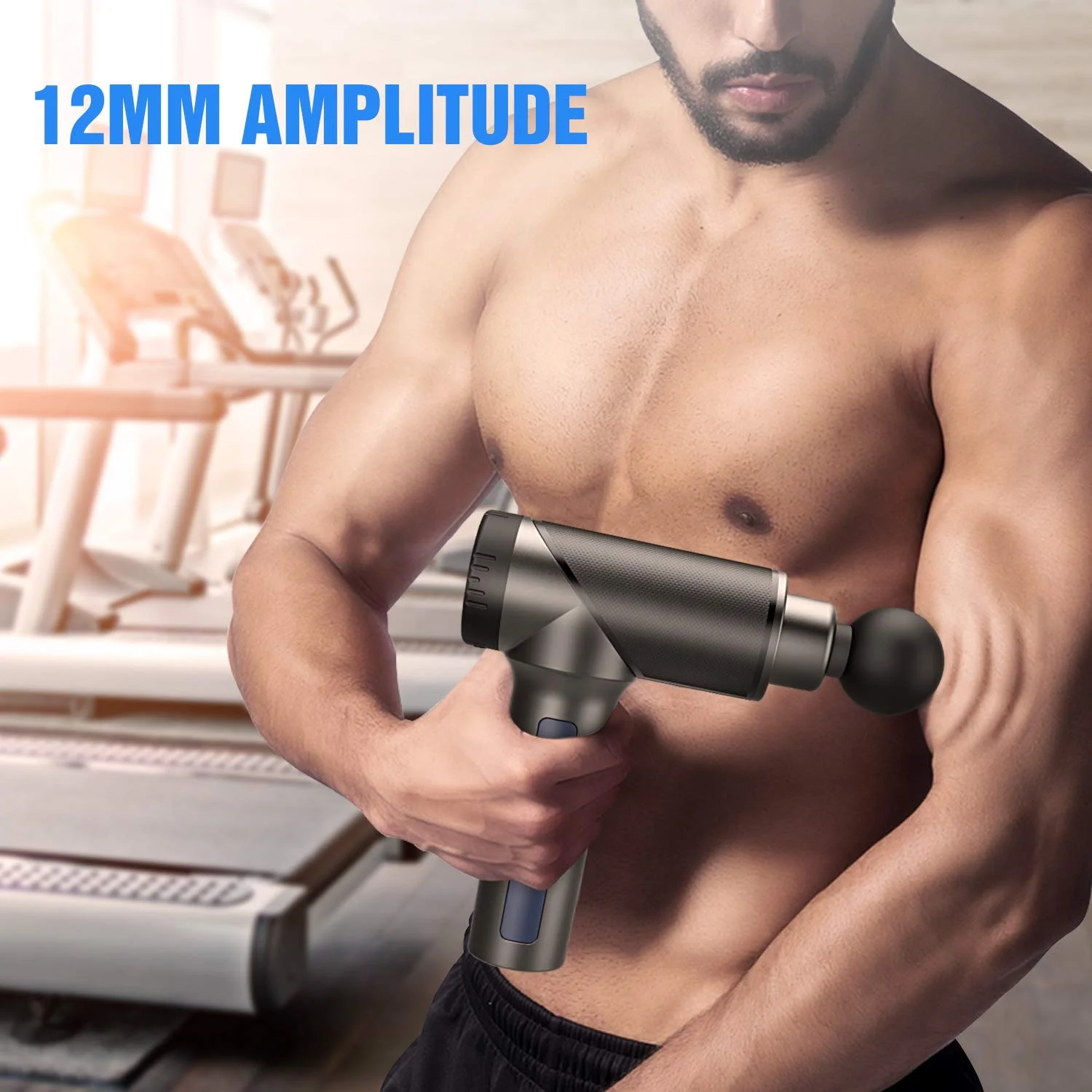 2021 Best Quality Mini Massage Gun With Type C Charger Soft Tissue Relax Portable Heat And Cool Workout Massager Guns With Ems