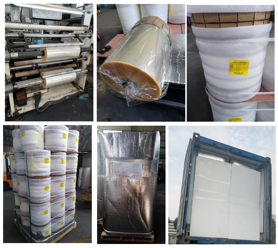 High quality 35mic 40mic PVC shrink film sleeve for label printing