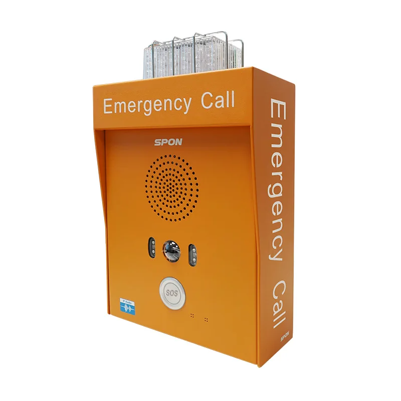 Emergency Call box with One Button Push to Call Anti-vandal help point