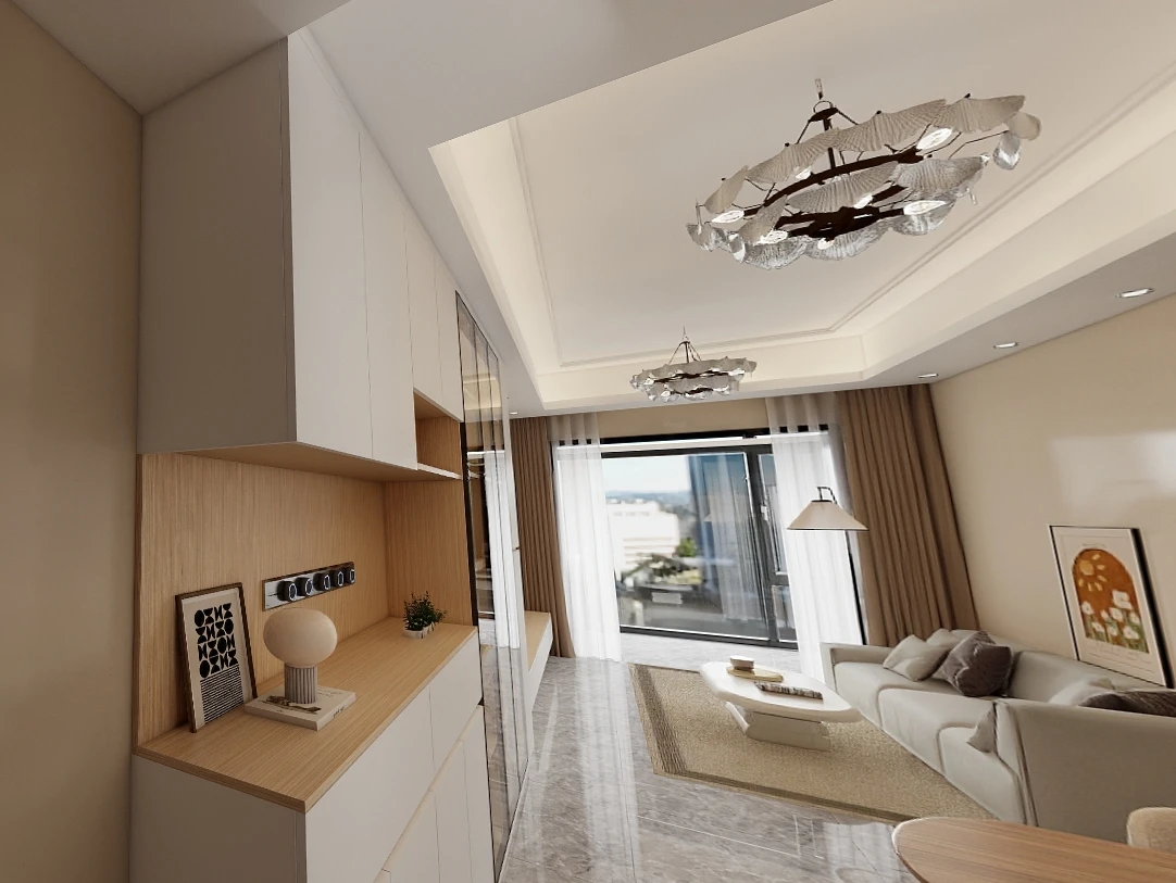 2024 High quality sideboard with storage Modern cutlery kitchen cabinet with drawers and shelves