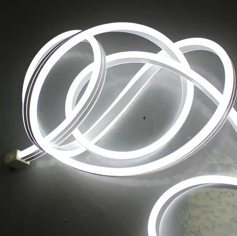 Neon Flex 230v 8 mm 6mm Mini White Led Flexible Tube With Wire 110v Lampara Led Techo Neon Rope Lights