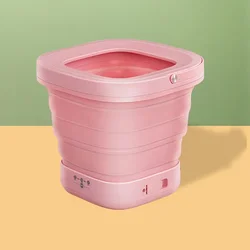 Multifunction underwear baby clothes washer folding portable bucket mini washing machines