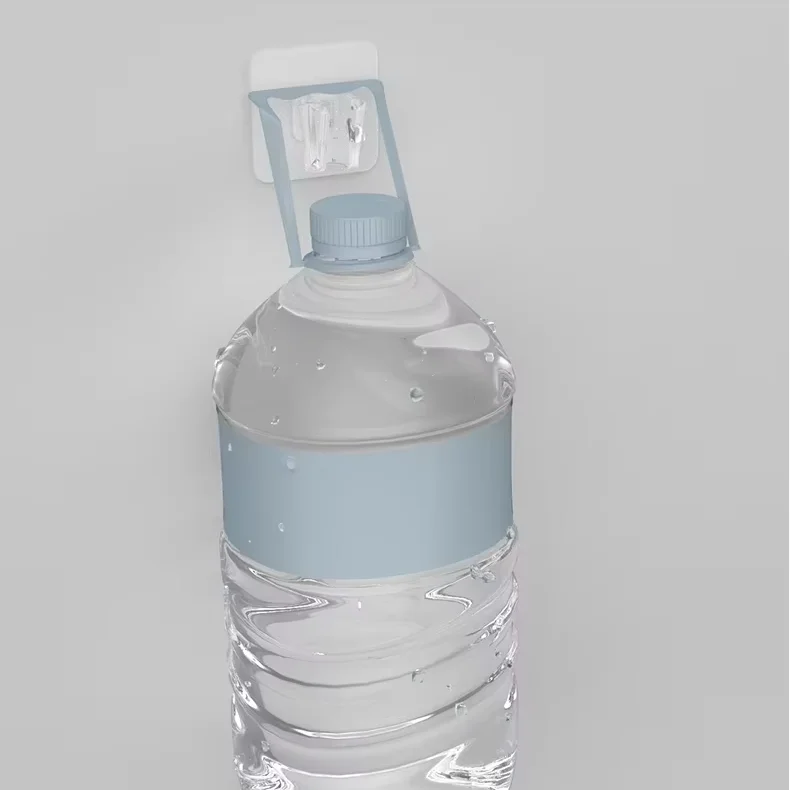 Single-Tier Multifunctional Plastic Wall Hooks for Bathroom Shower Head