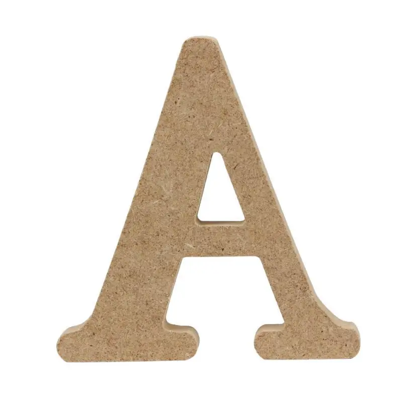 MDF Letters for Educational Wooden Handicrafts 12 inch wood letters wooden letter board