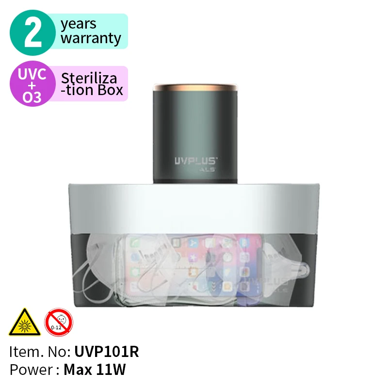 UVPLUS Industry Professional UVC Sterilization Container Portable UV Sterilizers Box