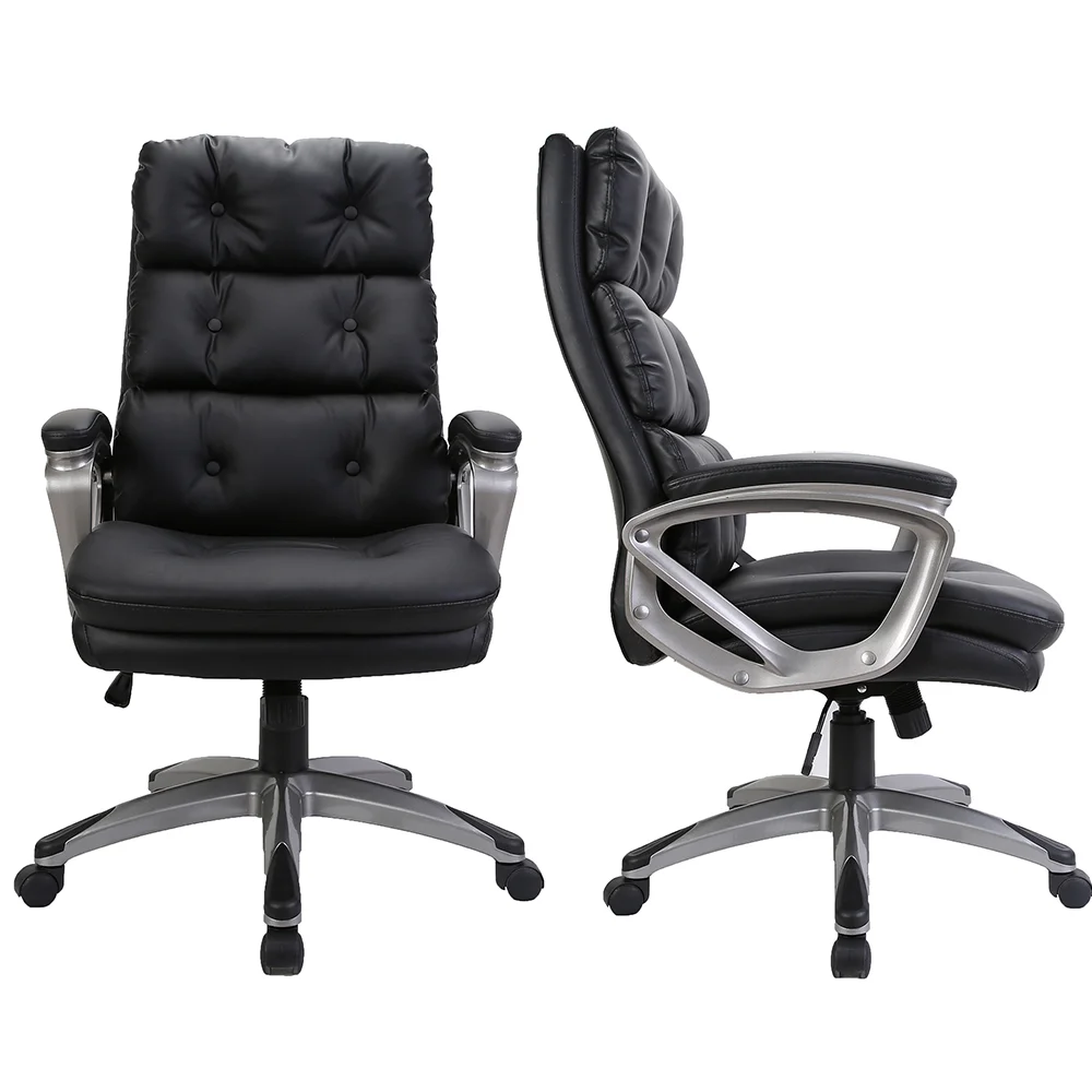 Best Computer Chair for Long Hours Enhanced Gas Spring Smooth-rolling Casters Office Chair Massage Office Chair Executive