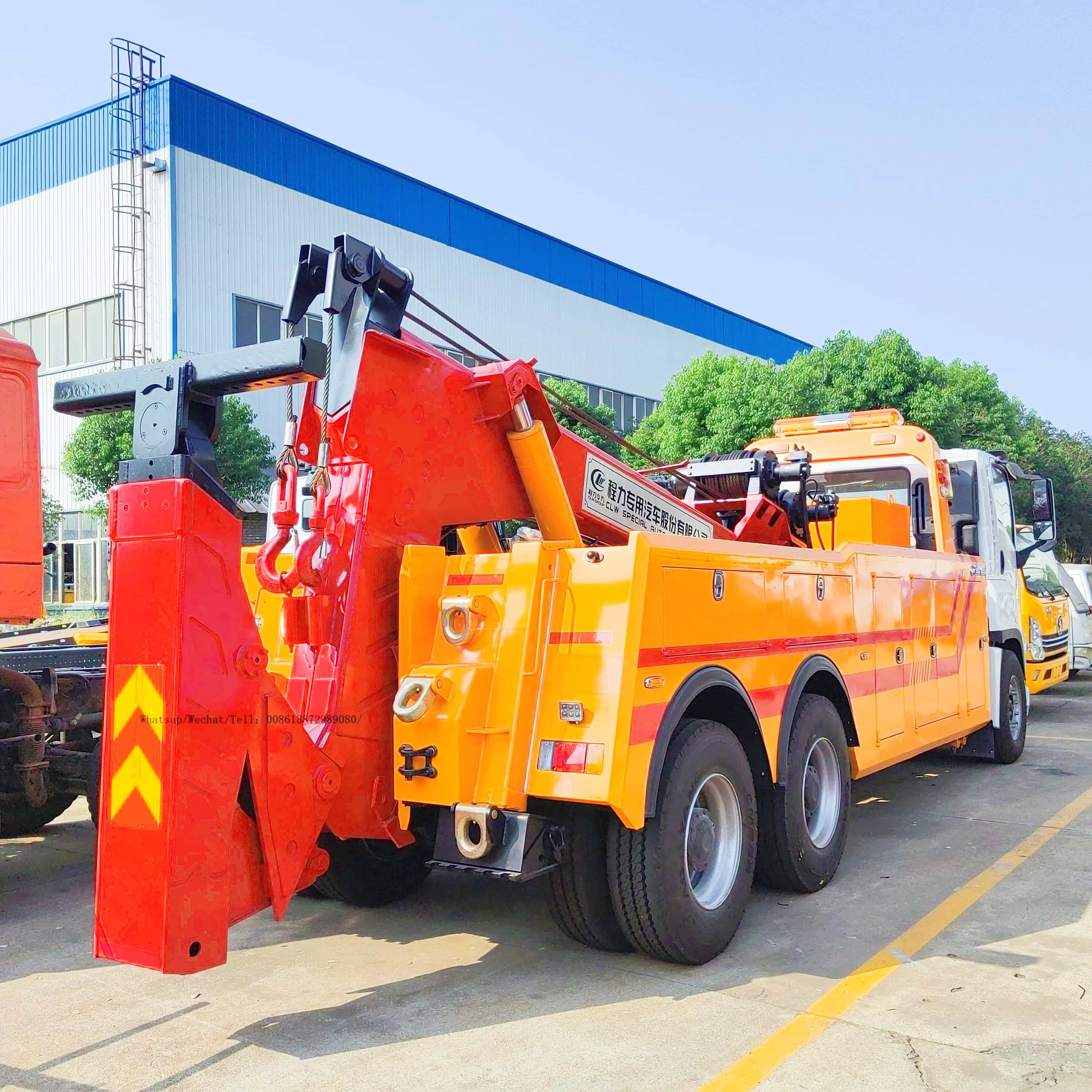 High end product Isuzu heavy-duty road accident rescue vehicle with crane/clearing vehicle one manufacturer quotation