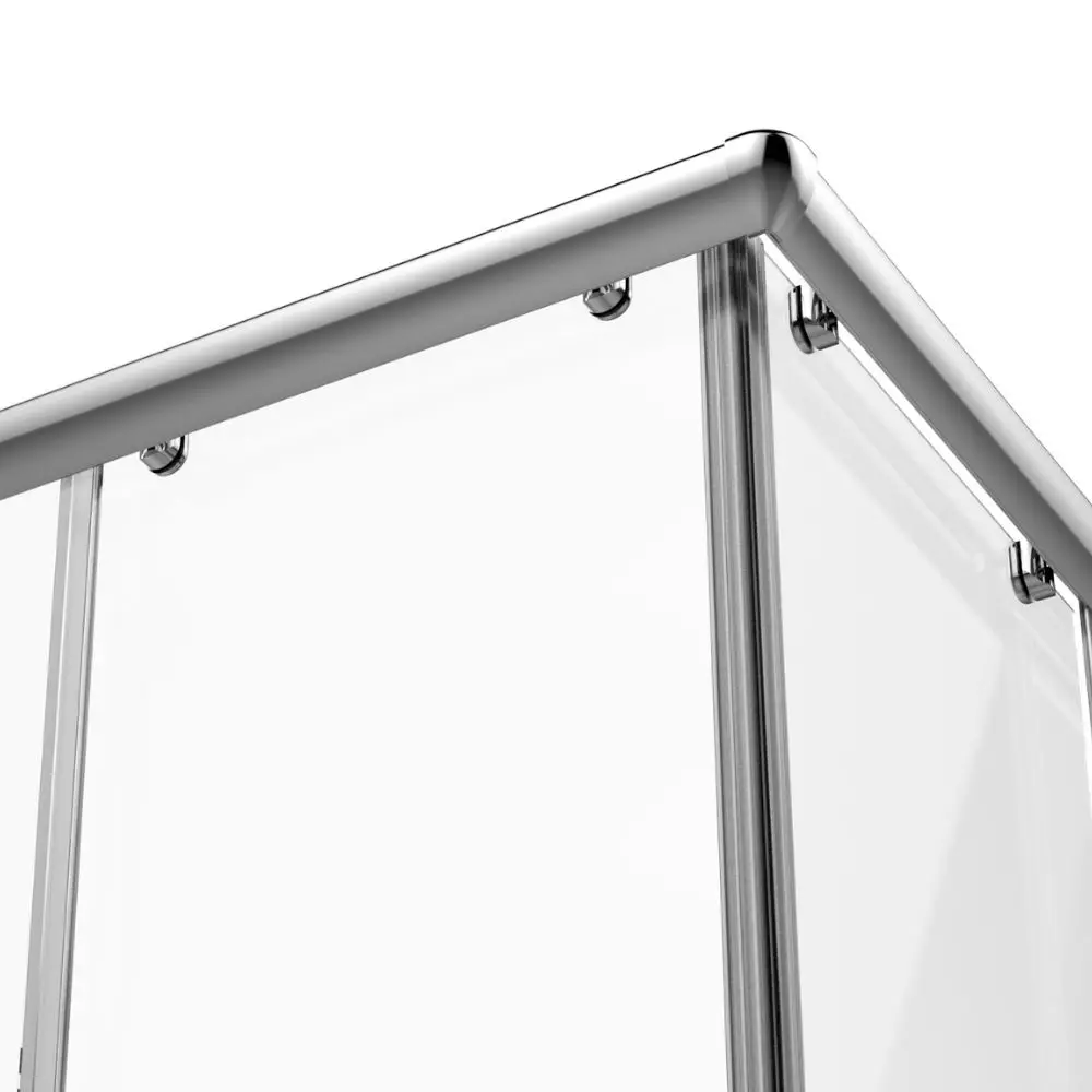 Aluminum Alloy Shower doors Tempered Glass Shower Enclosure Sliding Door Bathroom Shower Room Cabin