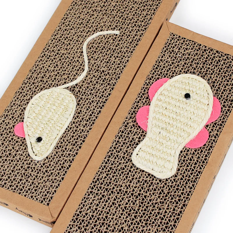 Когтеточка Sisal из гофрированной бумаги кошачья мята картонная игрушка для домашних