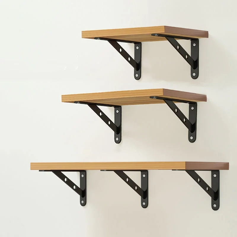 Custom Wholesale assembly MDF floating home wall rustic wood shelf storage decor furniture