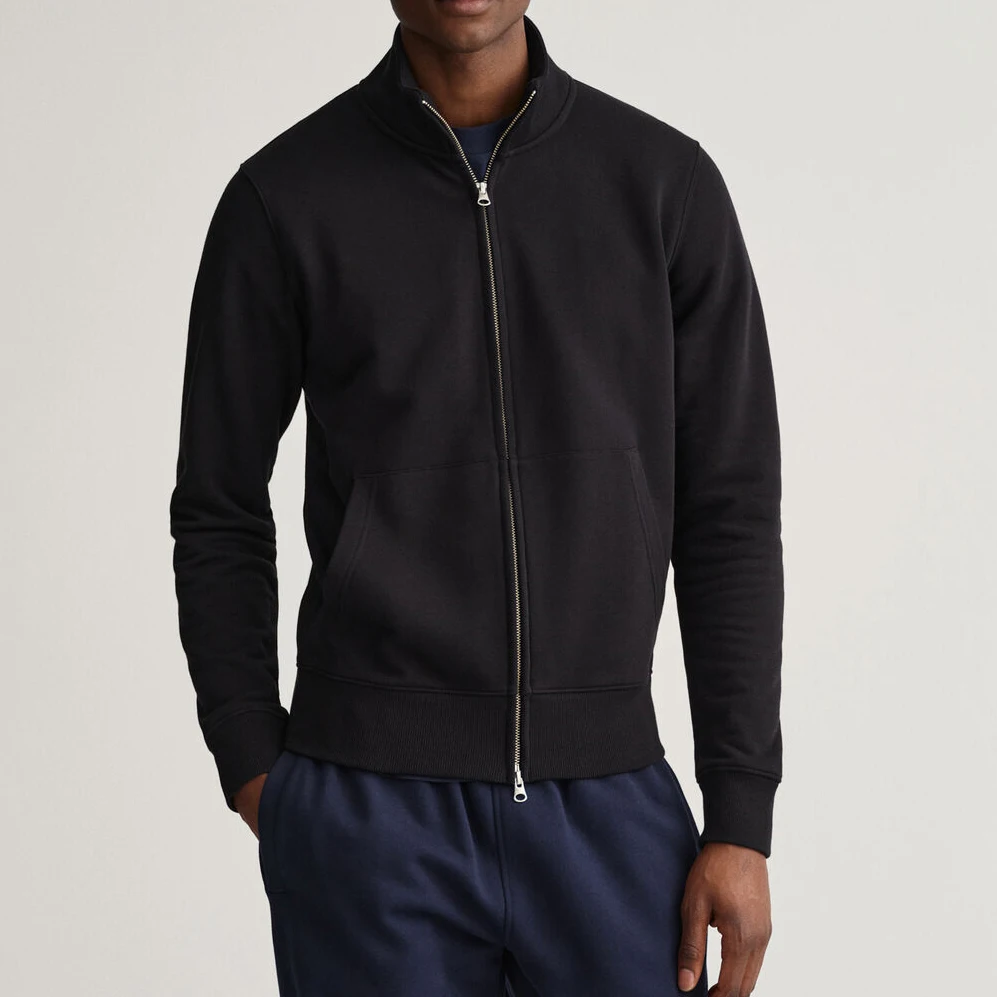 High Quality Training Hoodie Regular Fit Men Zipper Up Hoodie Original Full-Zip Cardigan Sweat Jacket