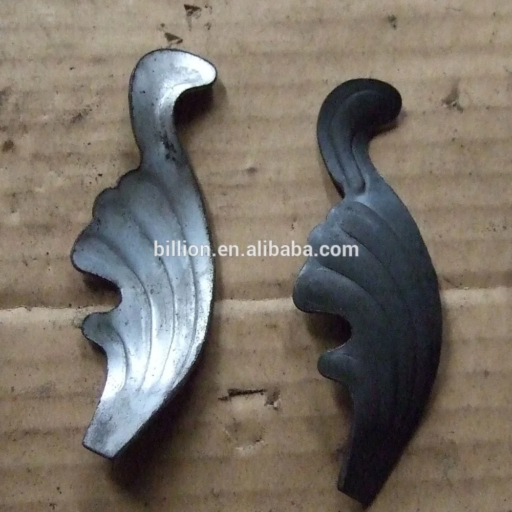 2013 china manufacturer cast steel leaves decorative