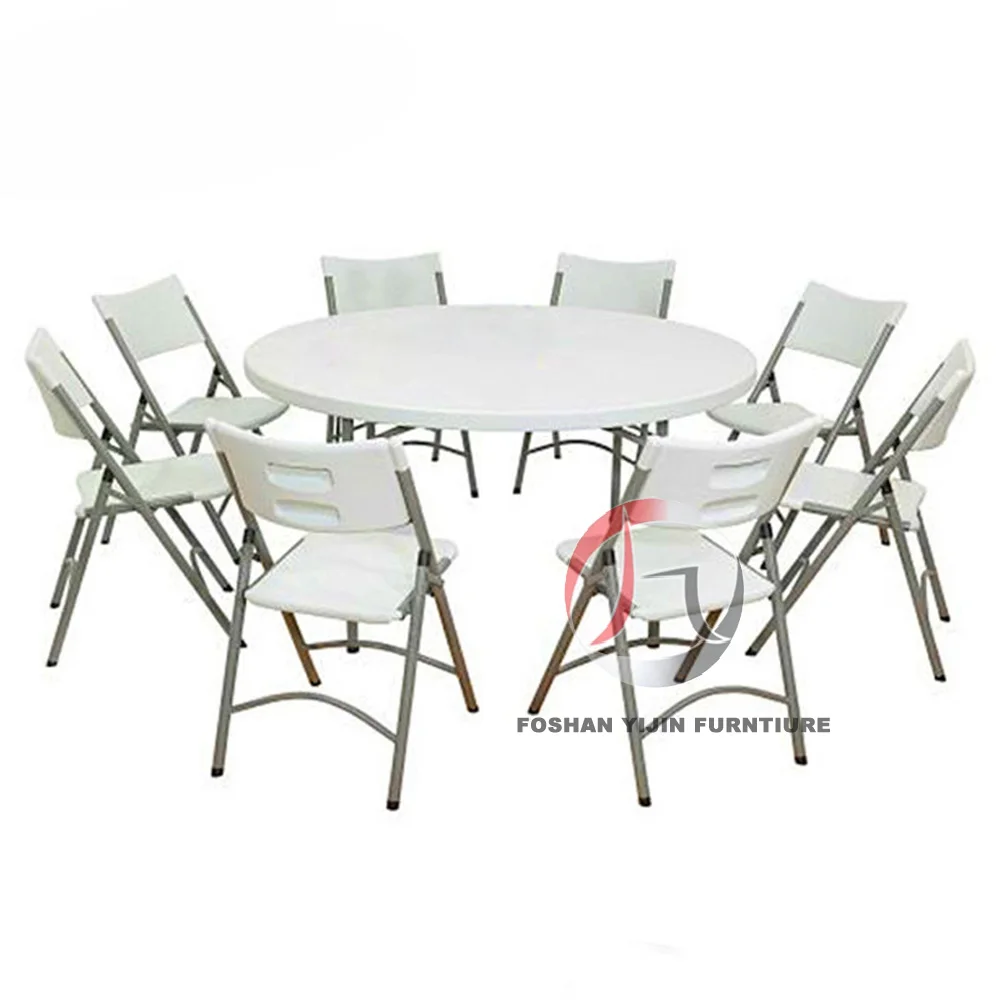 Barbecue party used  outdoor portable folding  table and chair plastic leisure office training meeting chair