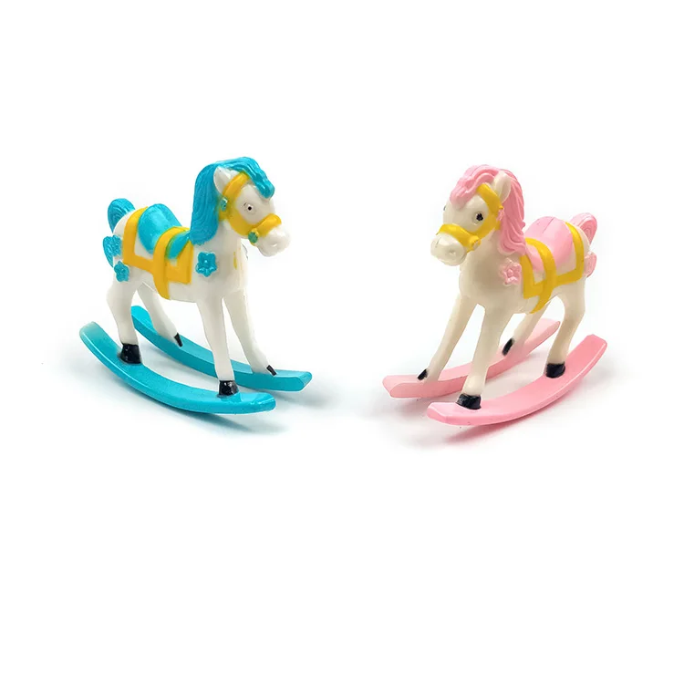 
Cute surprise gift mini soft vinyl Plastic MIni Doll Seesaw colorful zebra 