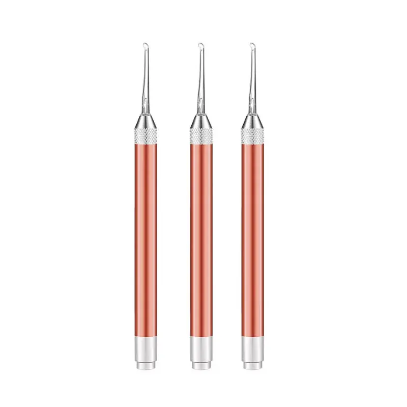 Ear Pick Curette Cleaning Tool Earpick Wax Remover Cleaner Earwax Removal Tool With LED Light