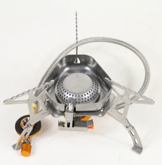 Camping Mini Gas Cooking Portable 3 Gas Burner Household Cooking portable Stove Mini Gas Cooker For Backpacking Picnic Outdoor