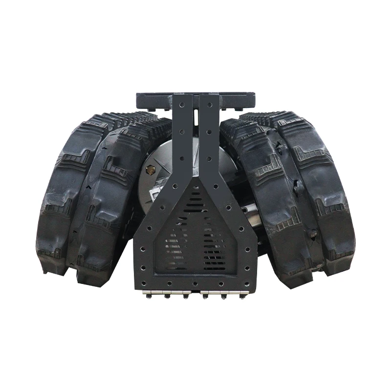 Waterproof Robot Chassis Underwater Caterpillar Track Underwater Track Wheels Motor Track Underwater Robot
