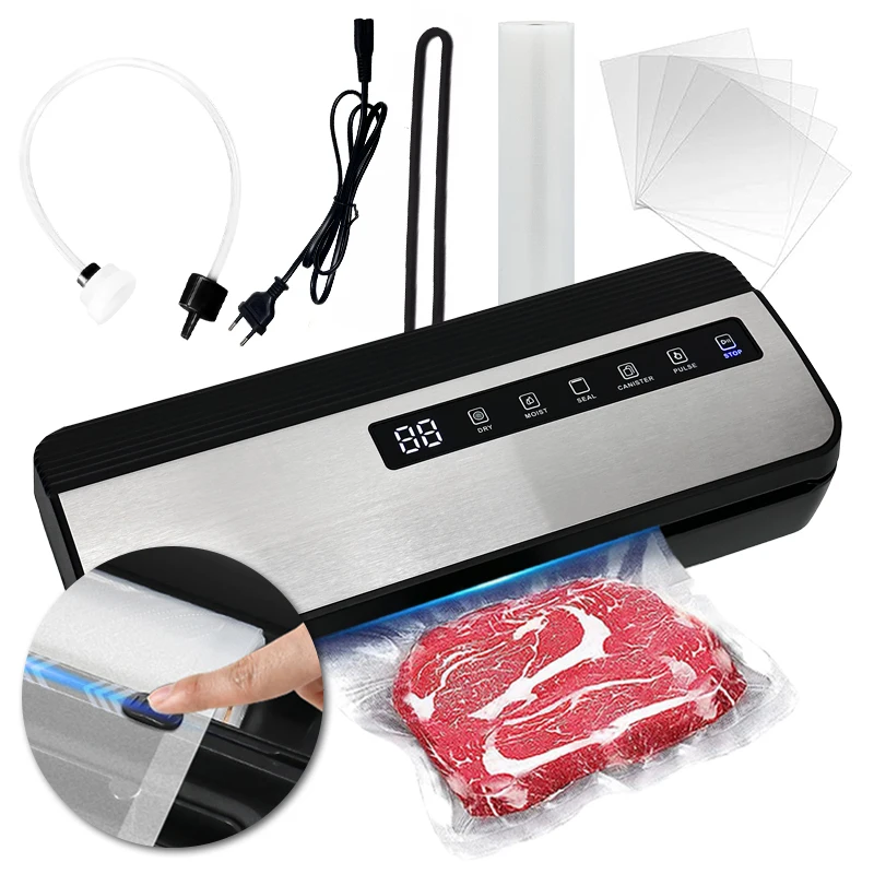 FULLY STARTER KITS 5 buttons fast sealing competitive food vacuum sealer machine