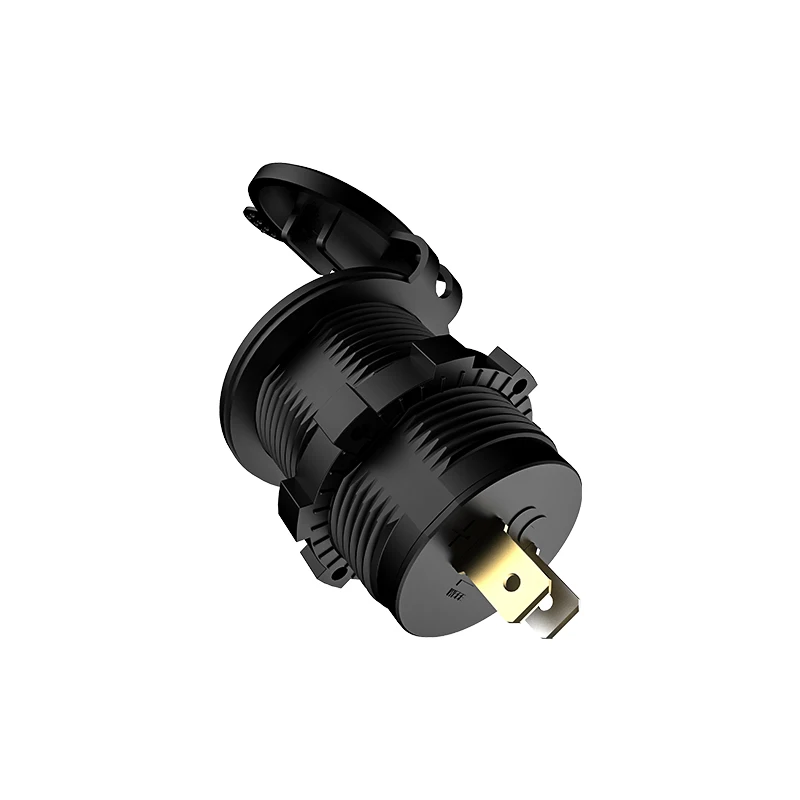 Mobile Car Chargers Fast Charging KWG-P1S Pd Dual Twin USB Car Charger For Mobile Phone