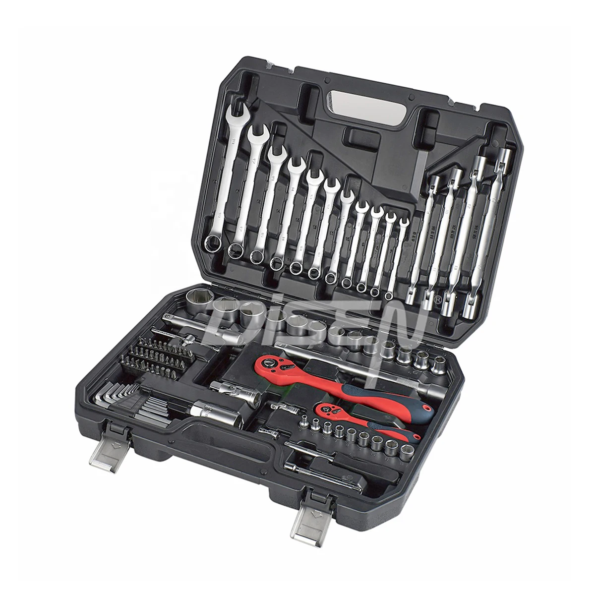 Heavy Duty Professional Chrome Vanadium Auto Repairing Hand Tool Socket Wrench Set