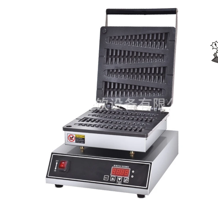 Commercial Lolly Egg Waffle Stick Making Maker Machine Best Selling Four Pine Tree Shaped Waffle Maker Machine Ce Waffle Maker