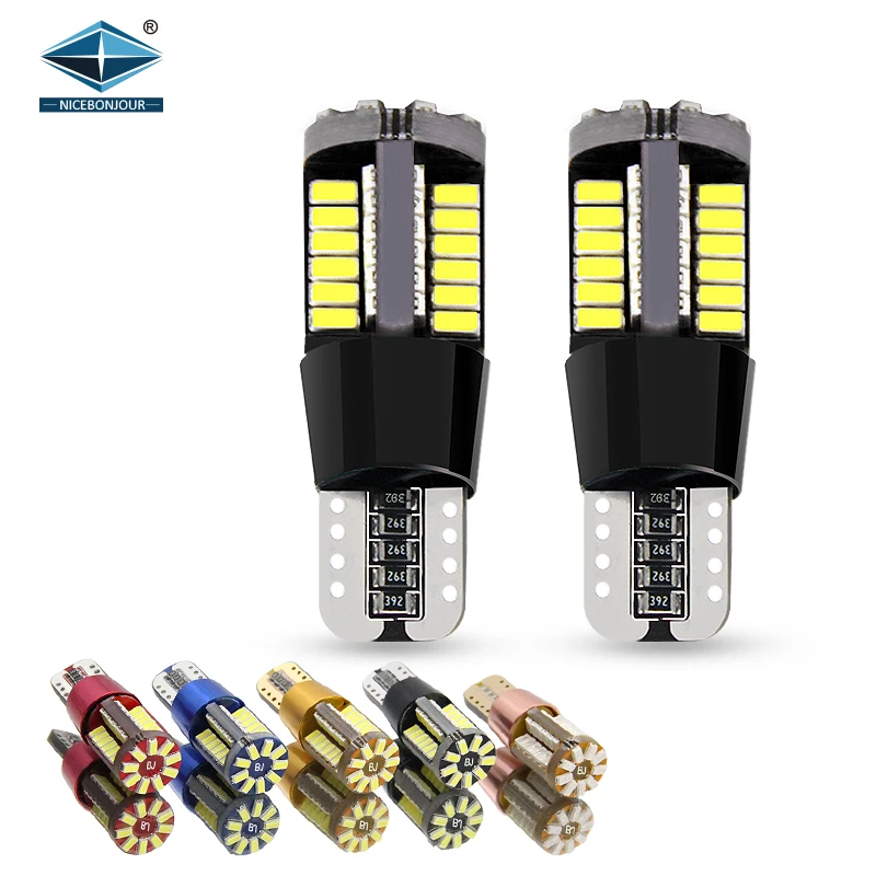 Manufacturer w5w led bulbs flashing strobe lights 194 501 t10 wedge luz led para auto interior car led light bulb