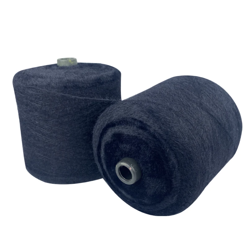 13NM Soft imitate mink yarn feather yarn eyelash yarn for knitting