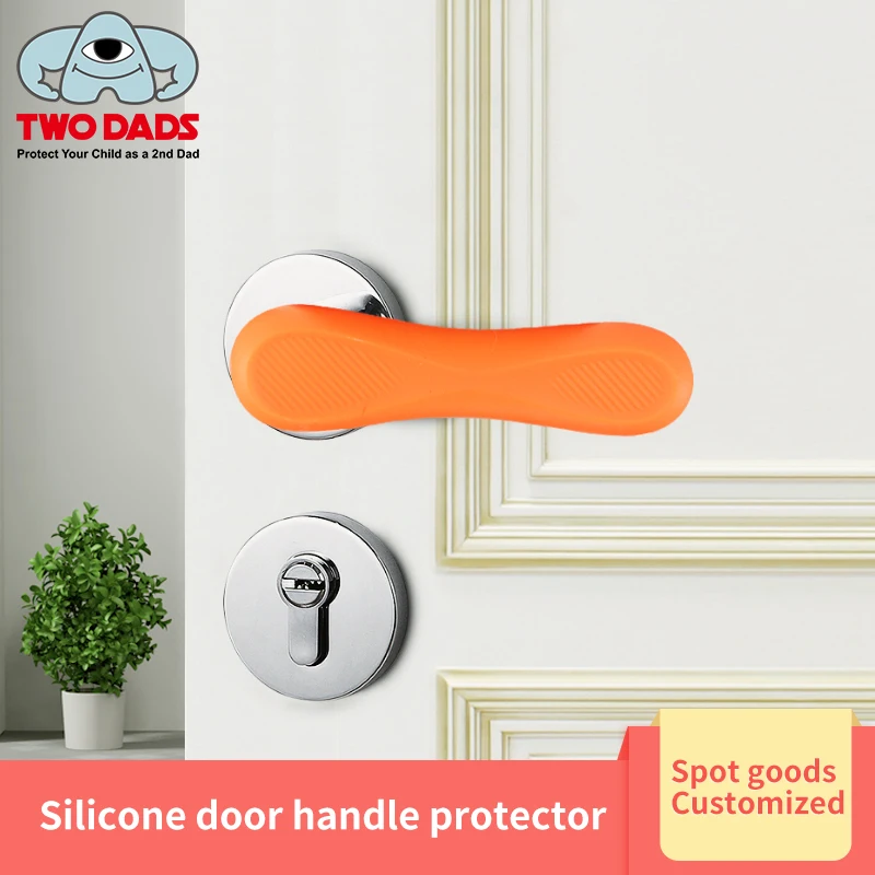 Anti-collision Door Knob Protective Covers Baby Safety Silicone Sleeve Protector Household Bedroom Living Room Accessories
