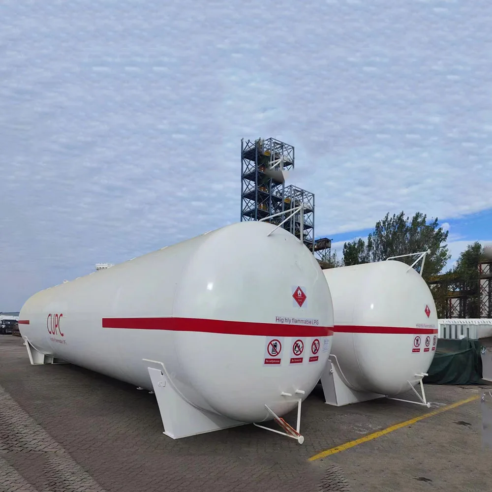 LPG Storage Tank 60m3 100m3 High Quality Flammable Gas LPG LNG Tank