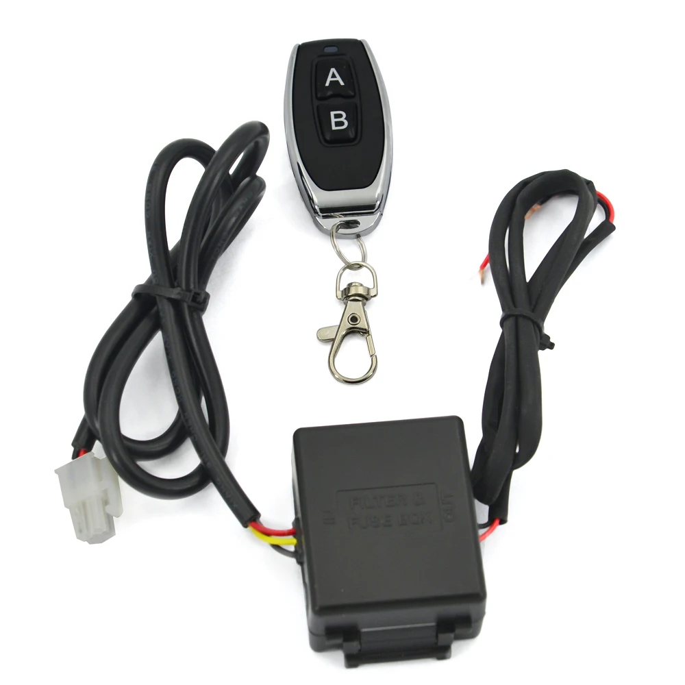200PSI Solenoid Valve Air Ride Suspension Manifold Valve Double Solenoid Valve Set With Wireless Remote Control For Motorcycle