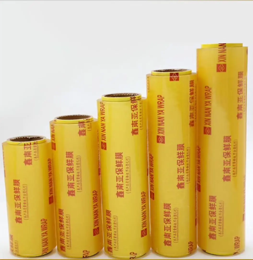 Factory Direct Supply Cheap Price Customize Print PVC Cling Film Food Wrap PVC Cling Film For Food Packaging