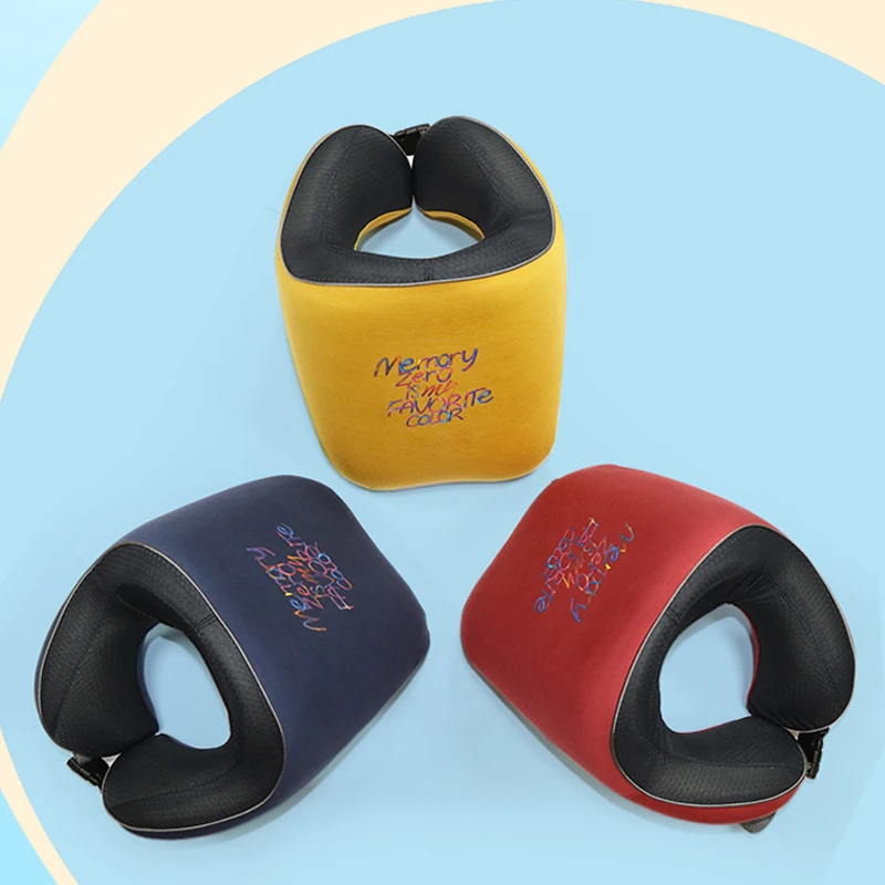 neck protection firm neck roll travel Pillow u shaped travel memory foam neck pillow