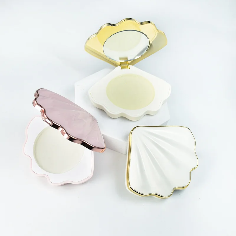 New Pink White Small Cute  Shell Shape Clear Color Wholesale Makeup Private Label Hard Gel Wax Soap Eyebrow