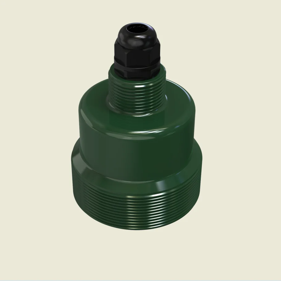 SKE 80Ghz radar level sensor for water Level Measurement Color Green Measuring Range 20M