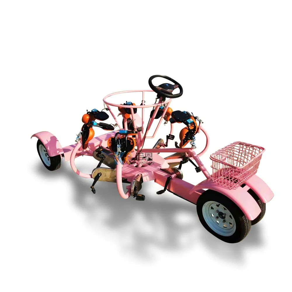 7 Seats Passager Electric Resort Car Sightseeing Bus Tourist Electric Car with Door Used Scenic Arear and Playground