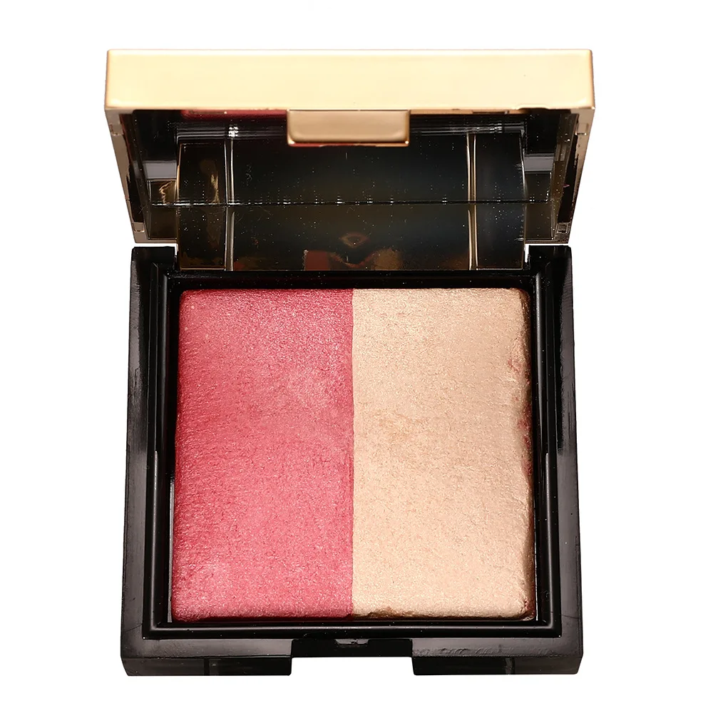 Akiaco Professional OEM Factory Of High Quality Beauty Makeup Custom Cosmetics Blush And Highlighter Palette Cream Blush