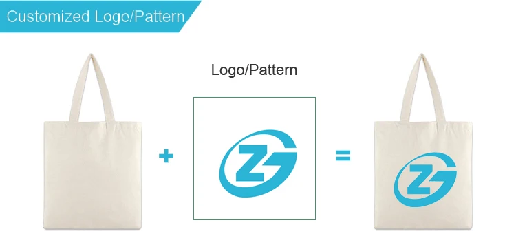 Женская Холщовая Сумка большого размера с логотипом на заказ