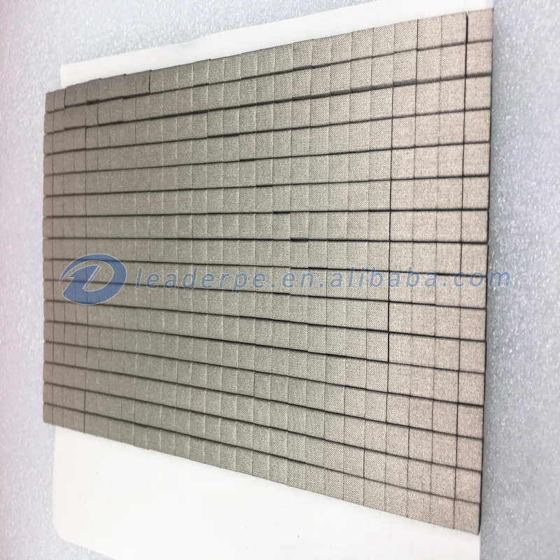
Customized shapes electronic EMI gasket shielding conductive foam at low price 