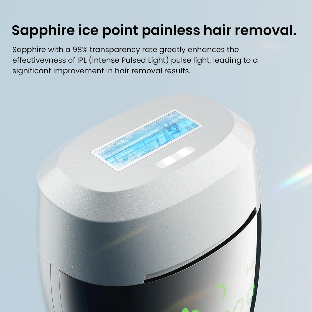 Home Use permanent hair removal Sapphire Ice Cooling hair laser removal Painless Beauty Device laser hair removal instrument
