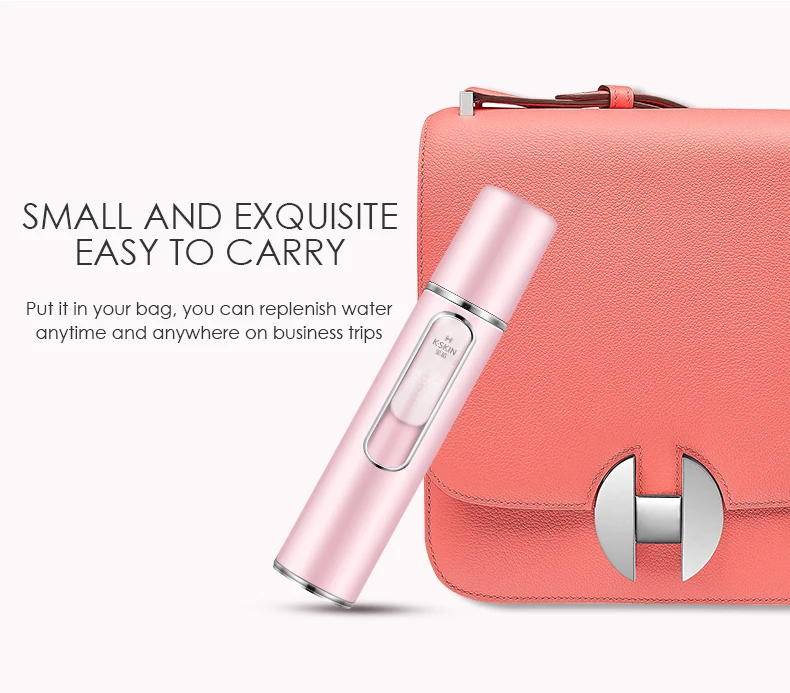 KSKIN ODM/OEM Facial Mister Portable Facial Nano Nebulizers  Skin Care Handy Mist Nebulizer